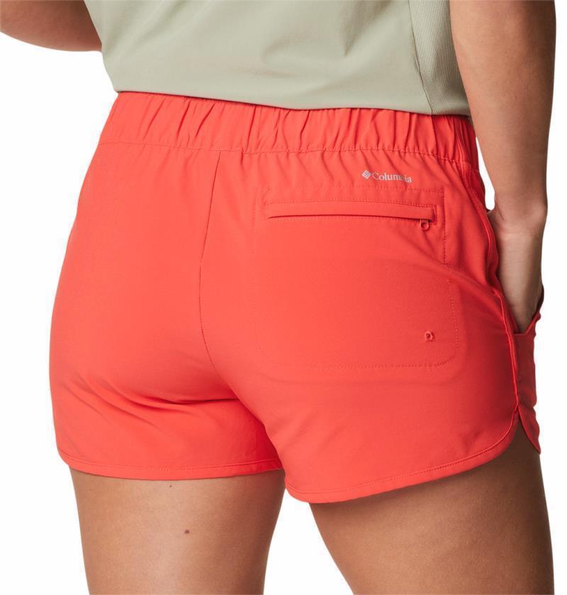 Pleasant Creek Stretch Shorts, 3" Inseam - Womens - Red Hibiscus 5