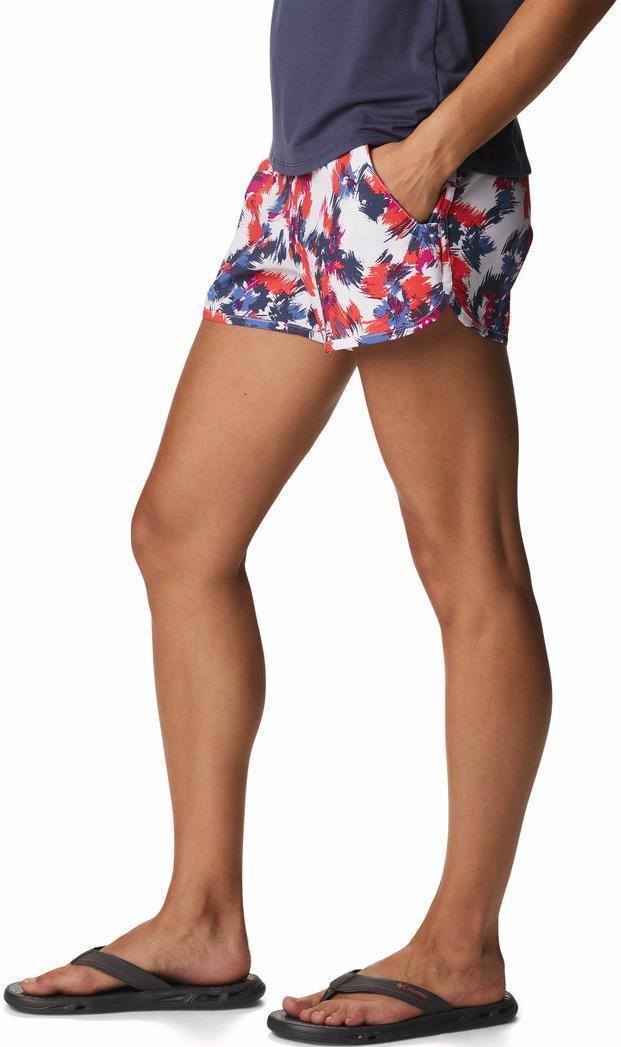 Pleasant Creek Stretch Shorts, 3" Inseam - Womens - White Typhoon Blooms Multi 4