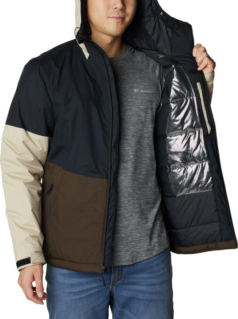 Point Park Insulated Jacket - Mens - Black / Cordovan / Ancient Fossil 4