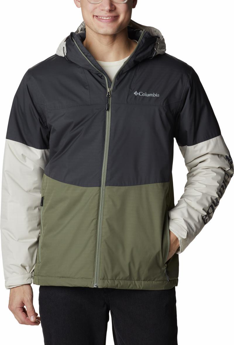 Point Park Insulated Jacket - Mens - Shark / Stone Green / Dark Stone 1