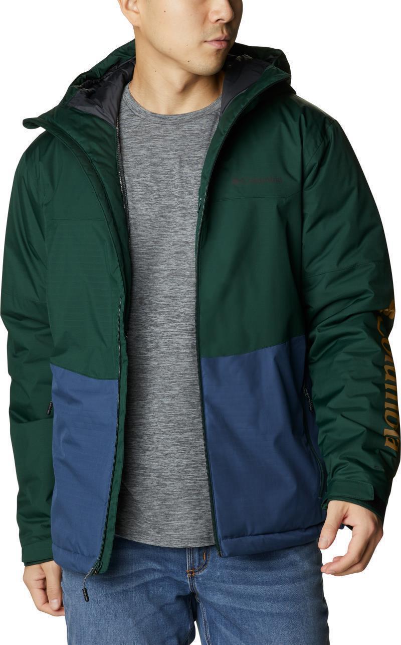 Point Park Insulated Jacket - Mens - Spruce / Dark Mountain 3
