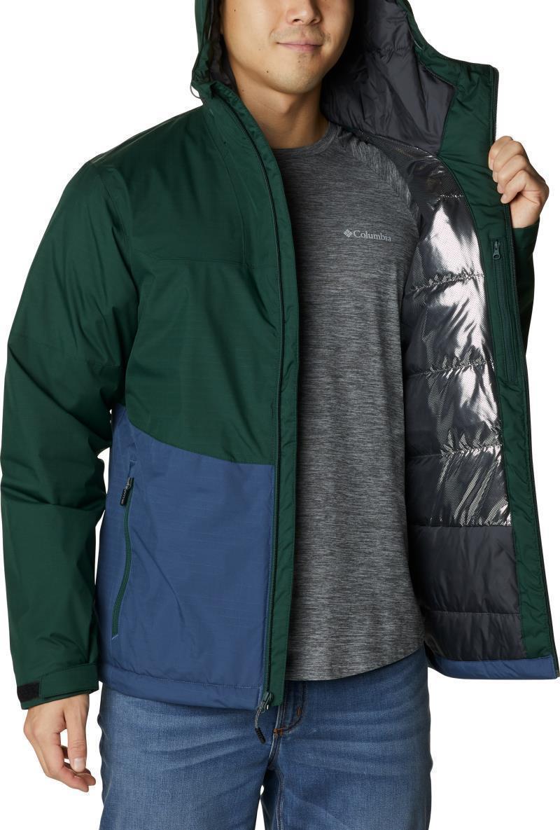 Point Park Insulated Jacket - Mens - Spruce / Dark Mountain 4