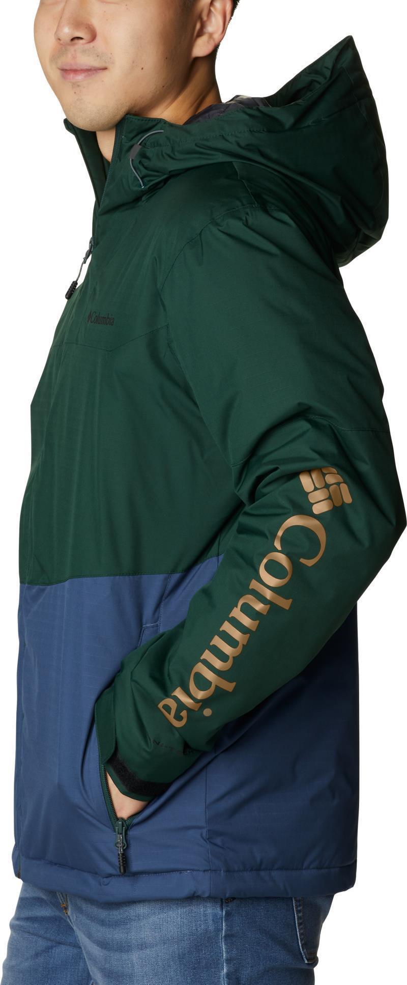 Point Park Insulated Jacket - Mens - Spruce / Dark Mountain 5