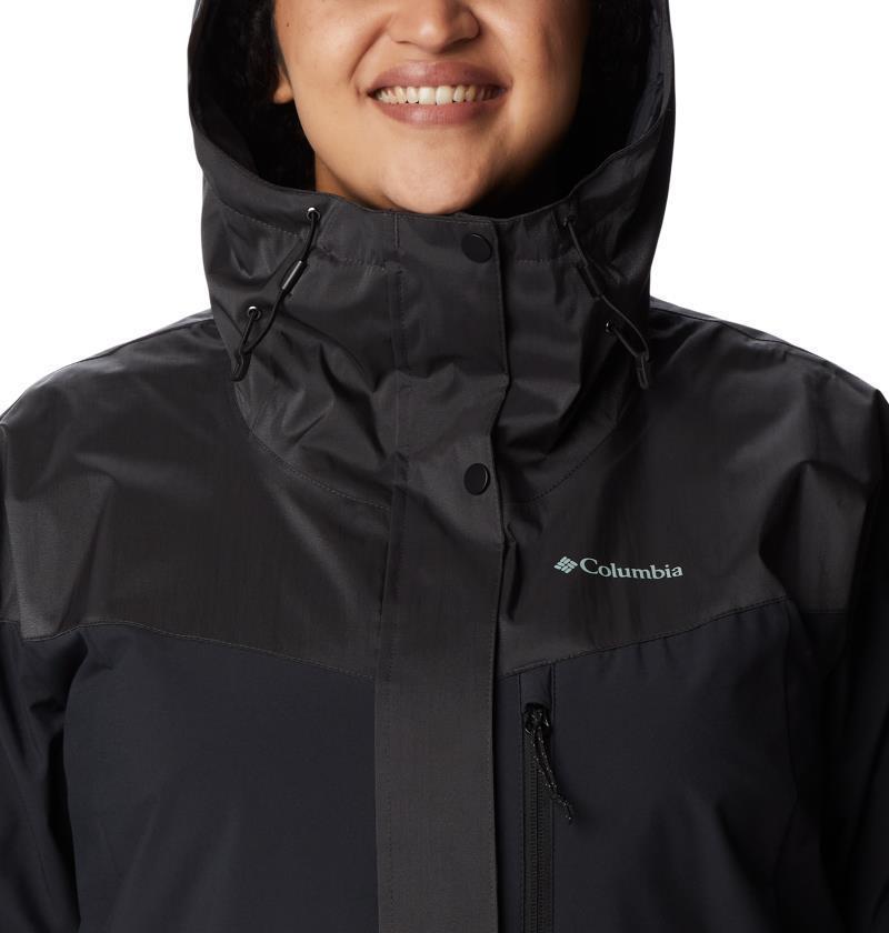 Point Park Insulated Jacket - Plus - Womens - Black Sheen 6