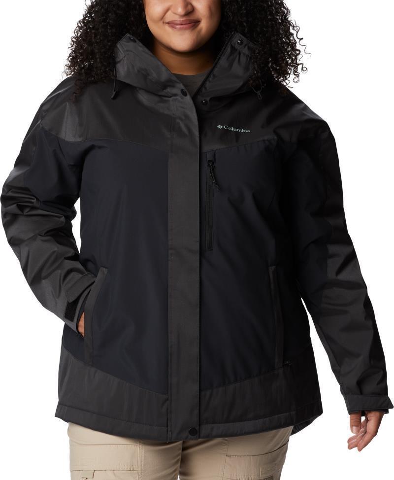 Point Park Insulated Jacket - Plus - Womens - Black Sheen 1