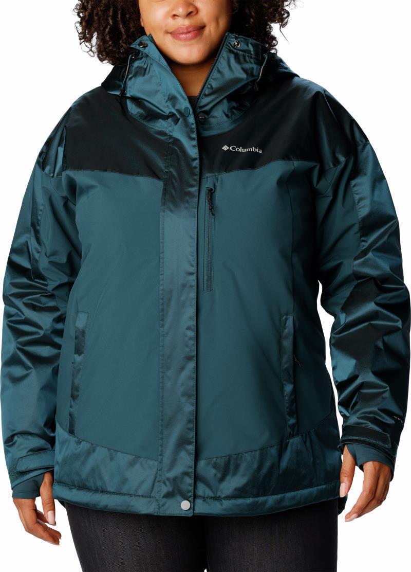 Point Park Insulated Jacket - Plus - Womens - Night Wave Sheen / Night Wave 1
