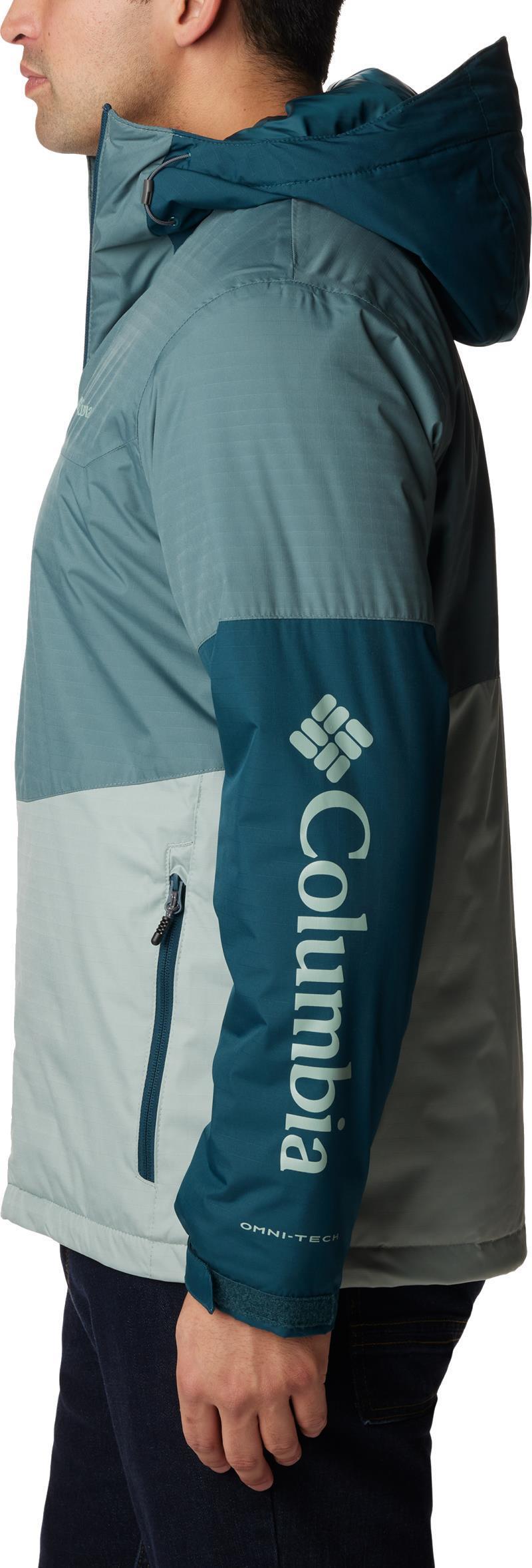 Point Park Insulated Jacket - Tall - Mens - Metal / Night Wave / Niagara 3