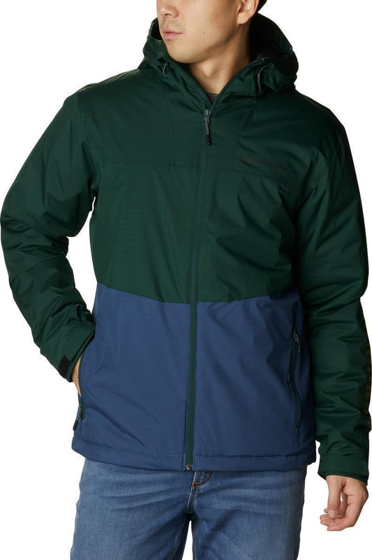 Point Park Insulated Jacket - Tall - Mens - Spruce / Dark Mountain 1