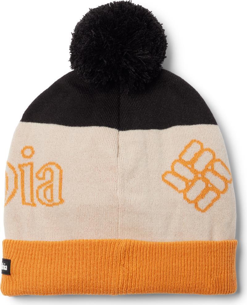 Polar Powder II Beanie - Black / Dark Stone / Sunstone 2