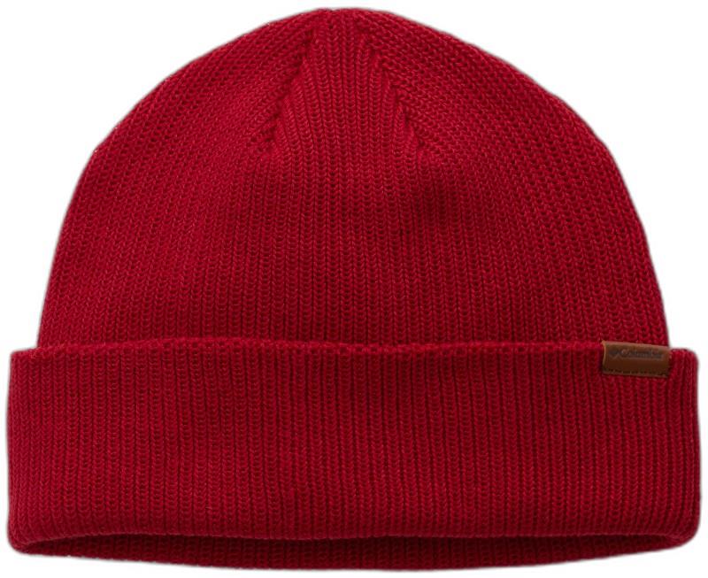 Portside Fisherman Beanie - red dahlia 1