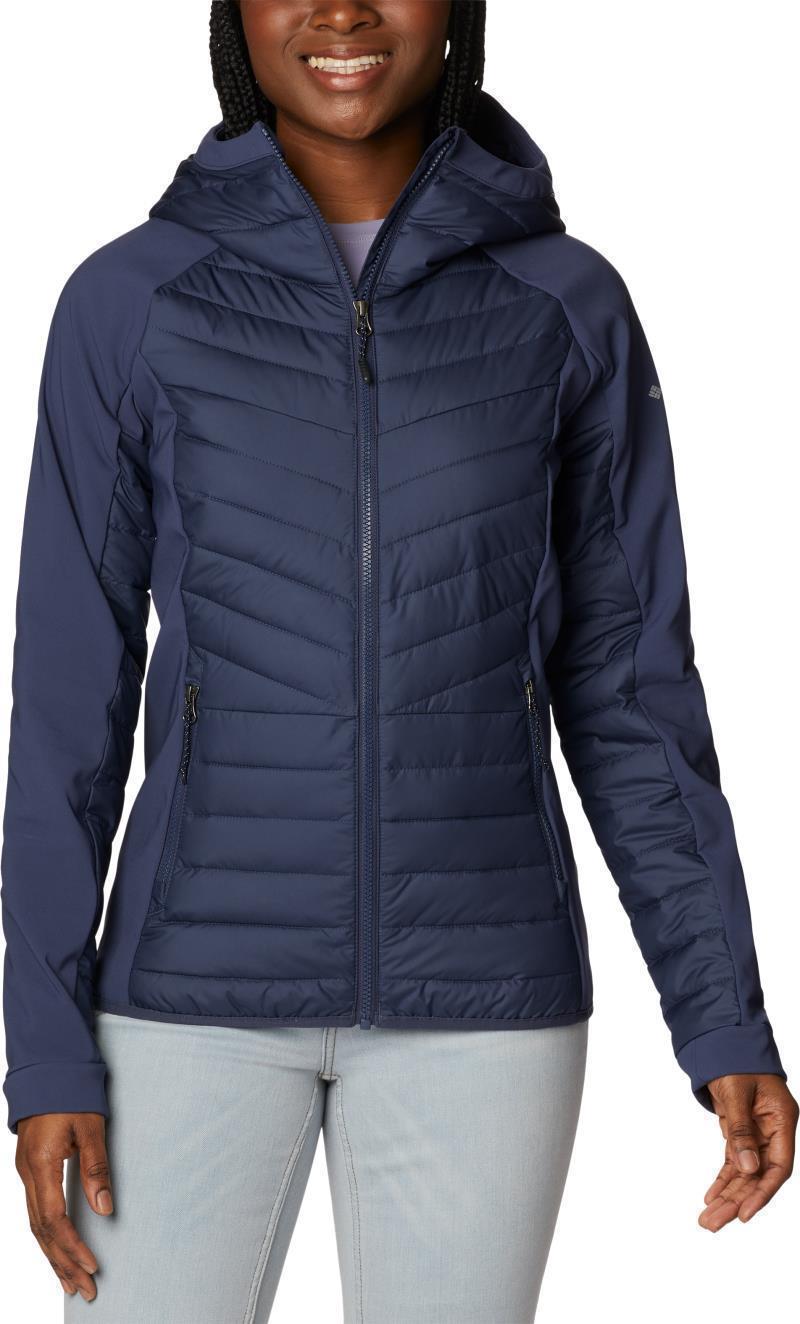 Powder Lite Hybrid Hooded Jacket - Womens - Nocturnal 1