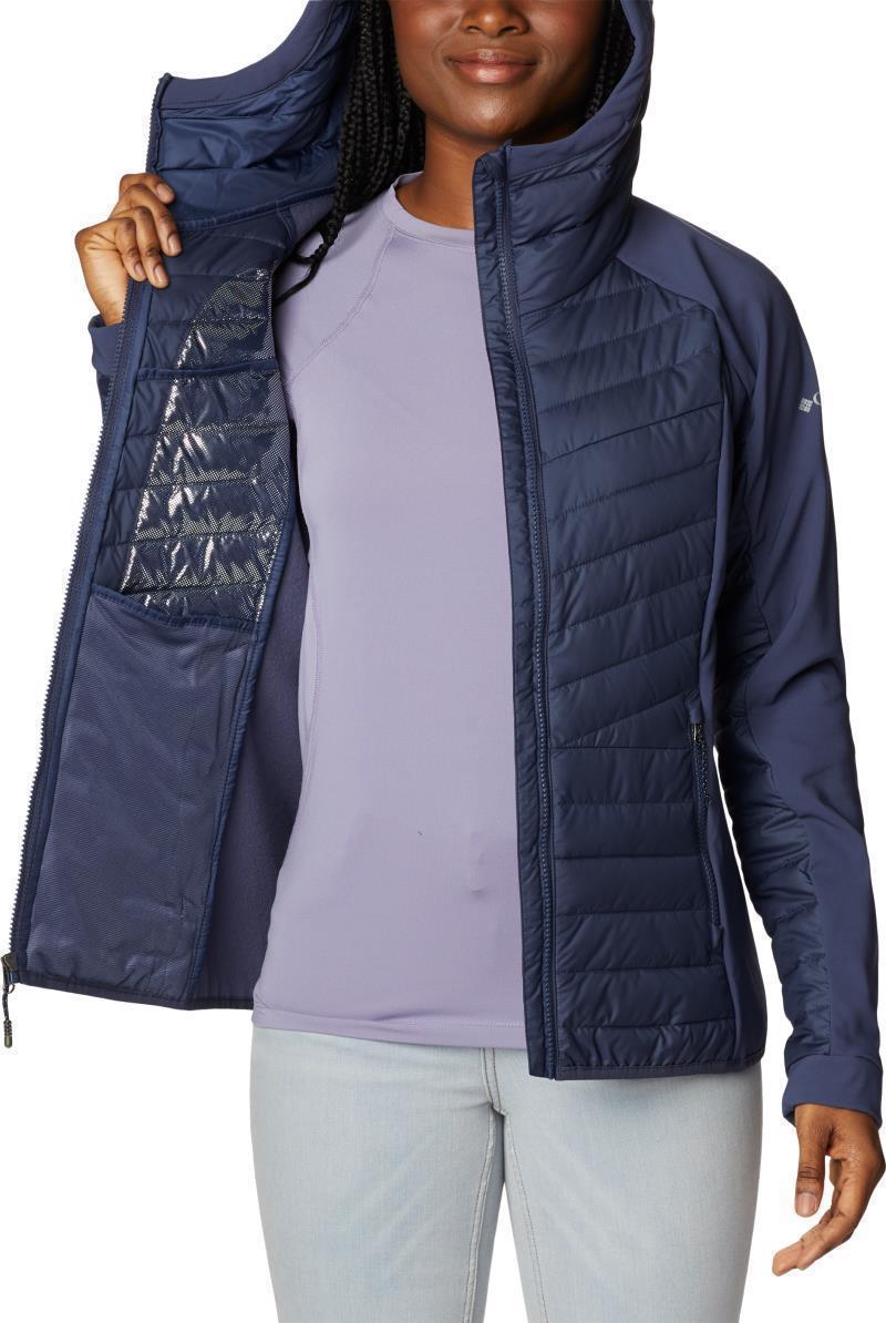 Powder Lite Hybrid Hooded Jacket - Womens - Nocturnal 4