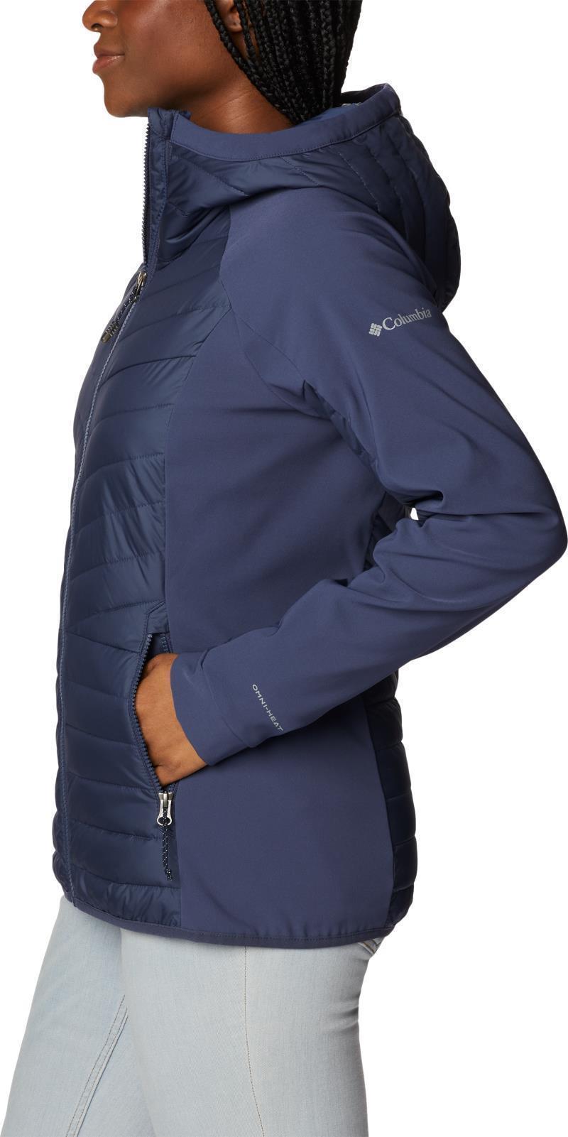 Powder Lite Hybrid Hooded Jacket - Womens - Nocturnal 5