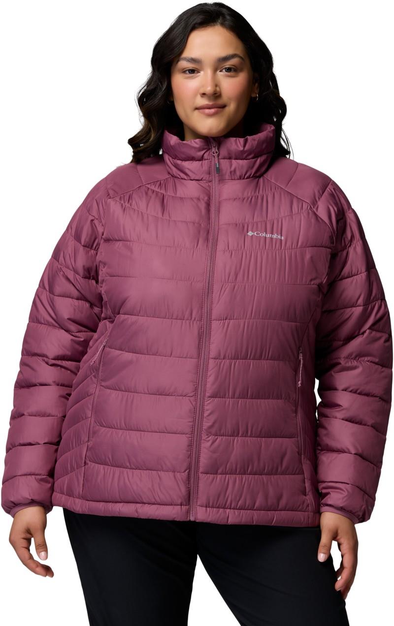 Powder Lite II Full-Zip Jacket, Extended - Womens - antique mauve 1