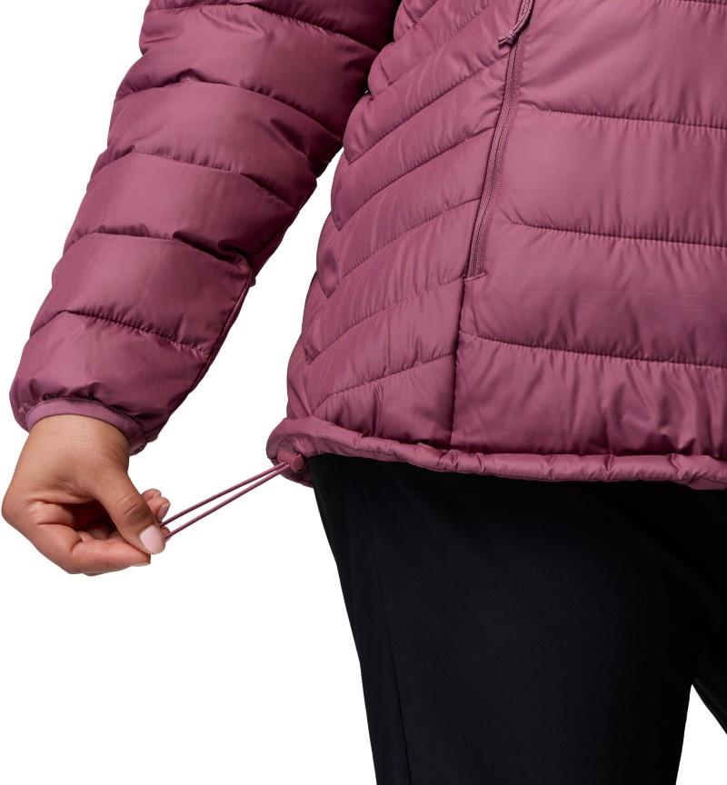 Powder Lite II Full-Zip Jacket, Extended - Womens - antique mauve 1