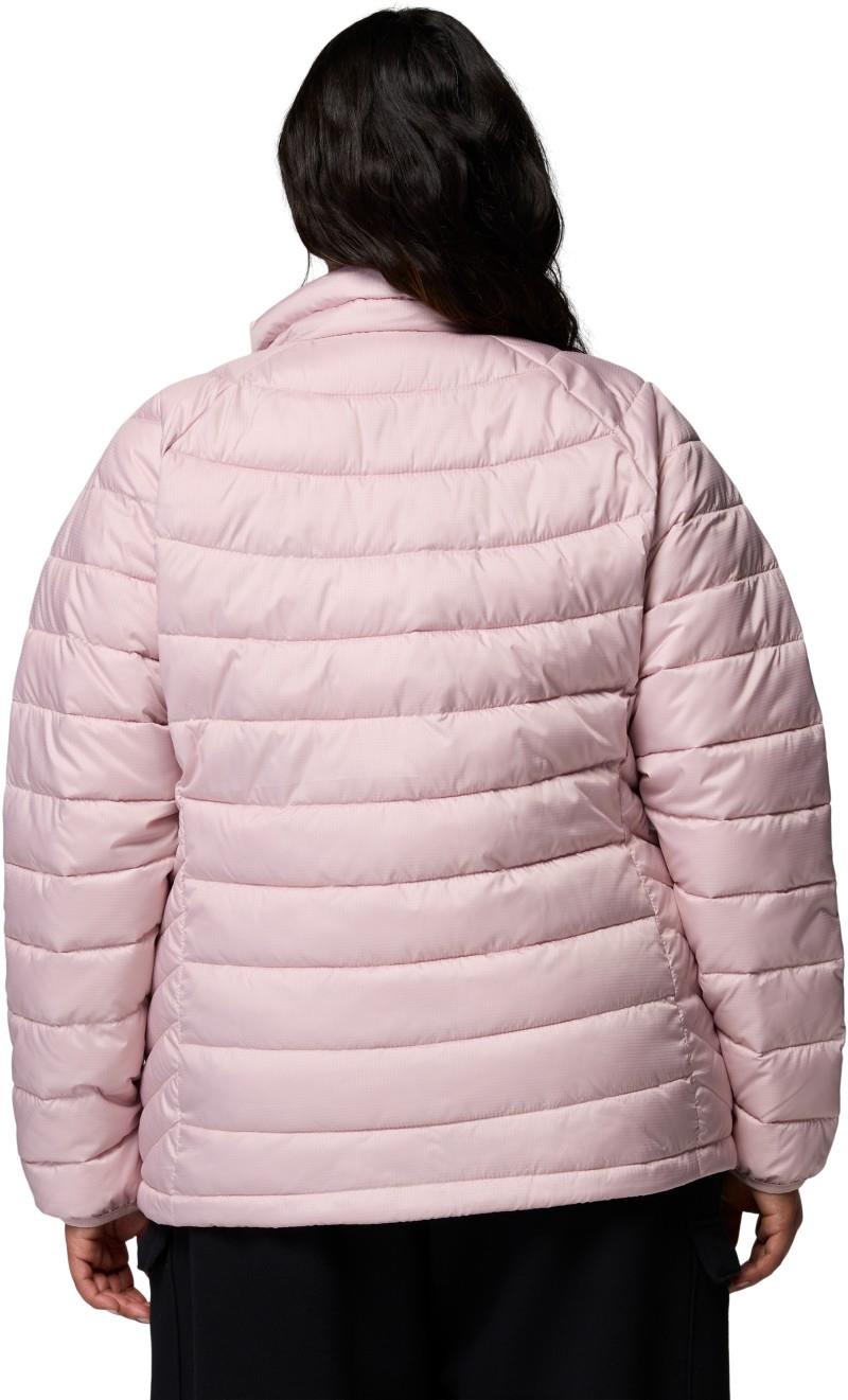 Powder Lite II Full-Zip Jacket, Extended - Womens - mineral pink ripstop 1