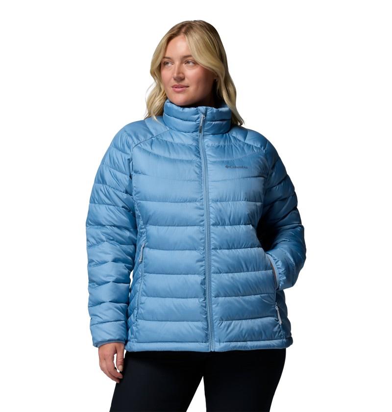Powder Lite II Full-Zip Jacket, Extended - Womens - rainy day ripstop 1