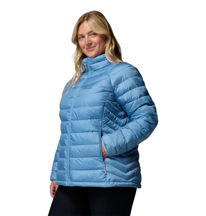 Powder Lite II Full-Zip Jacket, Extended - Womens - rainy day ripstop 1