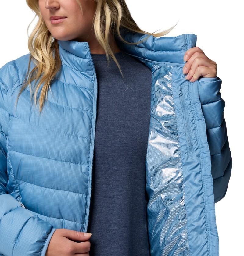 Powder Lite II Full-Zip Jacket, Extended - Womens - rainy day ripstop 1