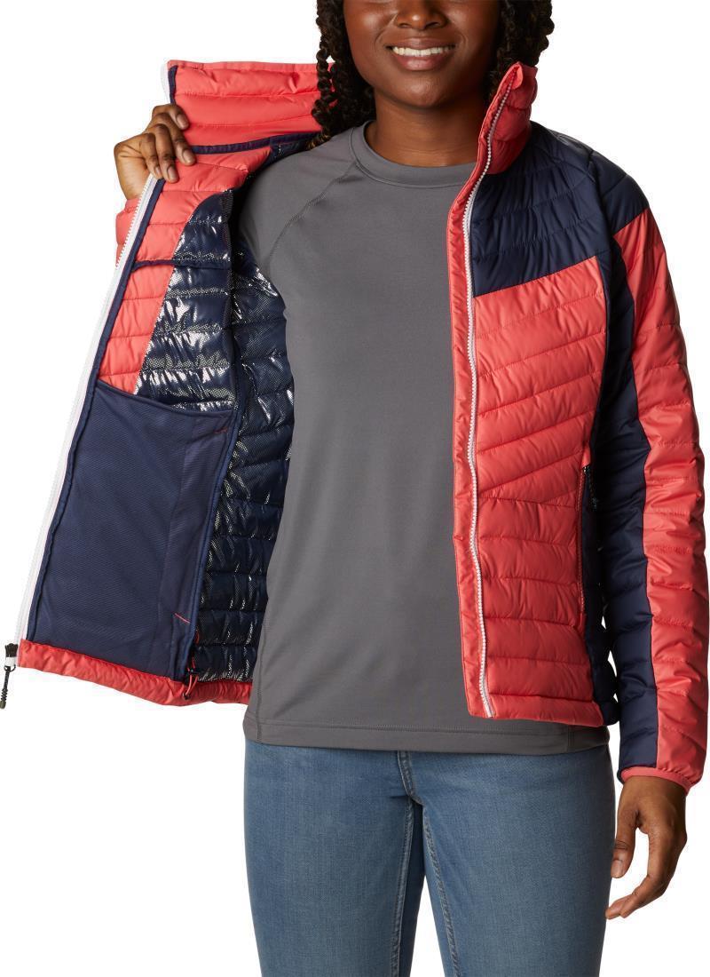 Powder Lite II Full Zip Jacket - Womens - Blush Pink / Nocturnal 4