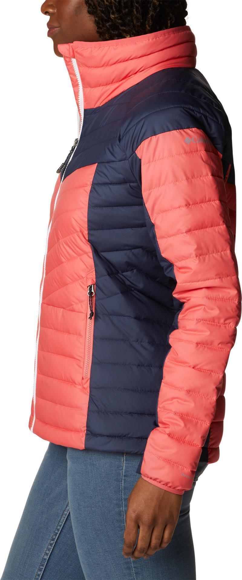 Powder Lite II Full Zip Jacket - Womens - Blush Pink / Nocturnal 5
