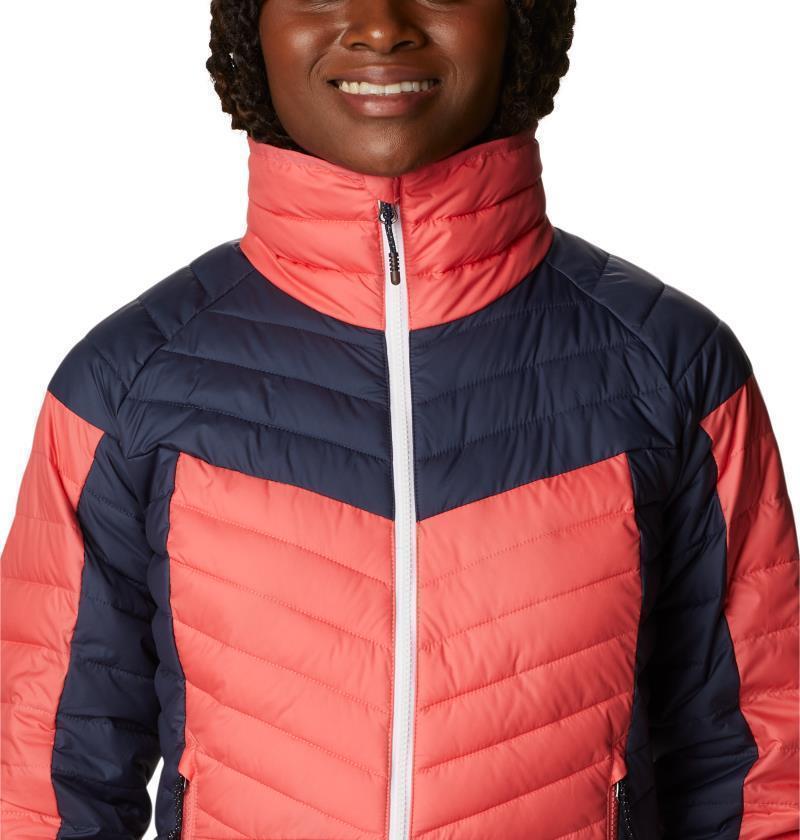 Powder Lite II Full Zip Jacket - Womens - Blush Pink / Nocturnal 6