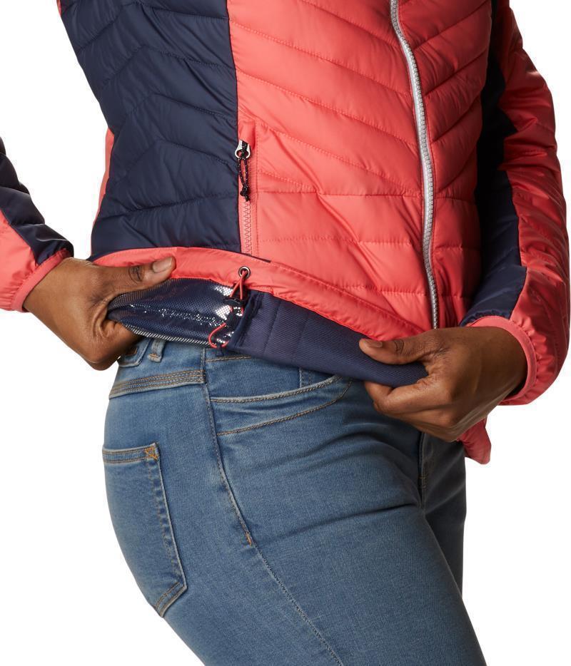 Powder Lite II Full Zip Jacket - Womens - Blush Pink / Nocturnal 8