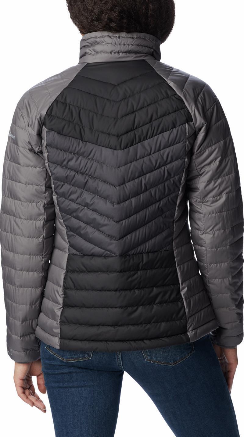 Powder Lite II Full Zip Jacket - Womens - City Grey / Black / Shark 2