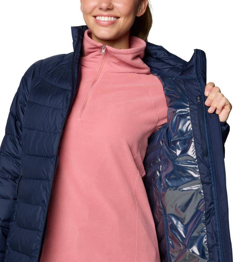 Powder Lite II Full Zip Jacket - Womens - Collegiate Navy 4