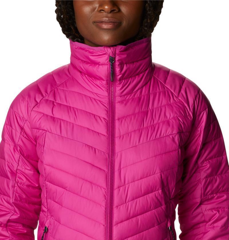 Powder Lite II Full Zip Jacket - Womens - Wild Fuchsia 5