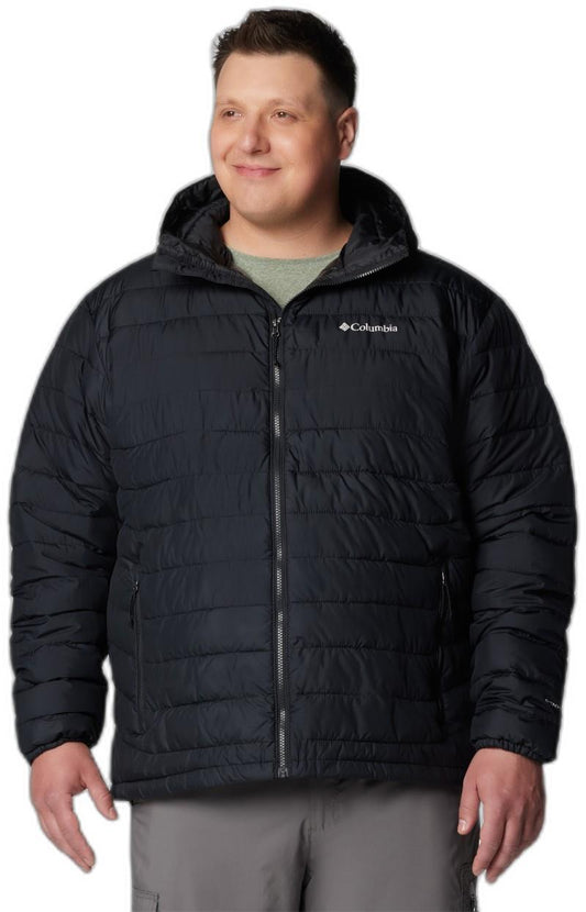 Powder Lite II Hooded Jacket, Extended - Mens - black 1