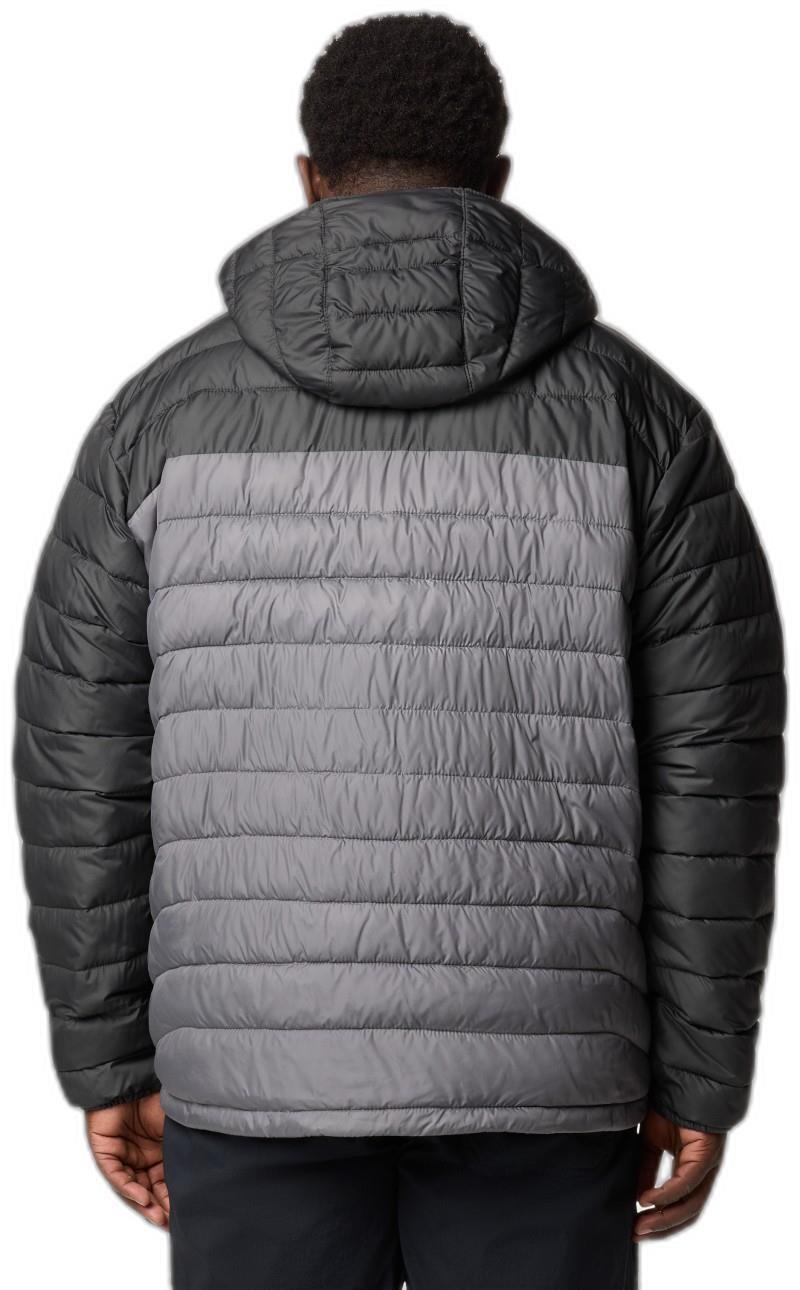 Powder Lite II Hooded Jacket, Extended - Mens - city grey / shark 1