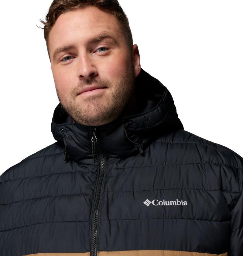 Powder Lite II Hooded Jacket, Extended - Mens - delta / black 1