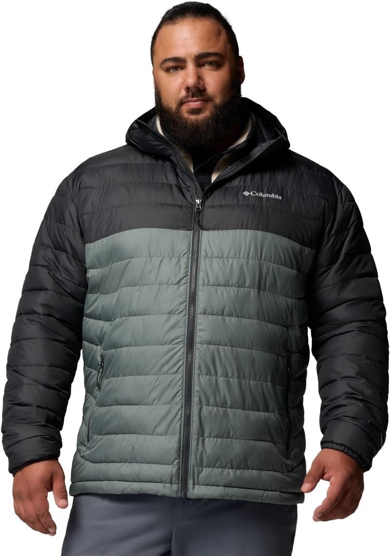 Powder Lite II Hooded Jacket, Extended - Mens - sedona sage / shark 1