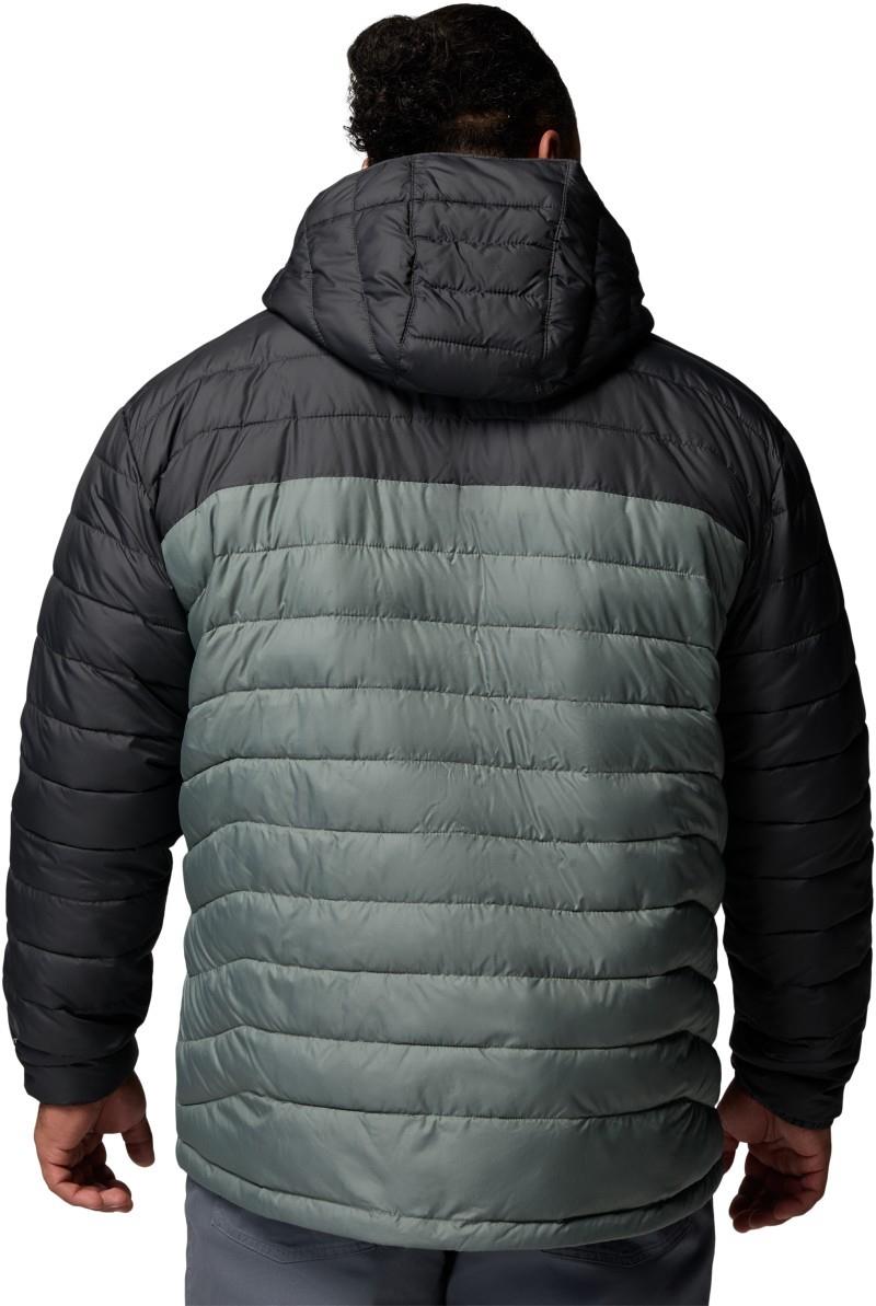 Powder Lite II Hooded Jacket, Extended - Mens - sedona sage / shark 1