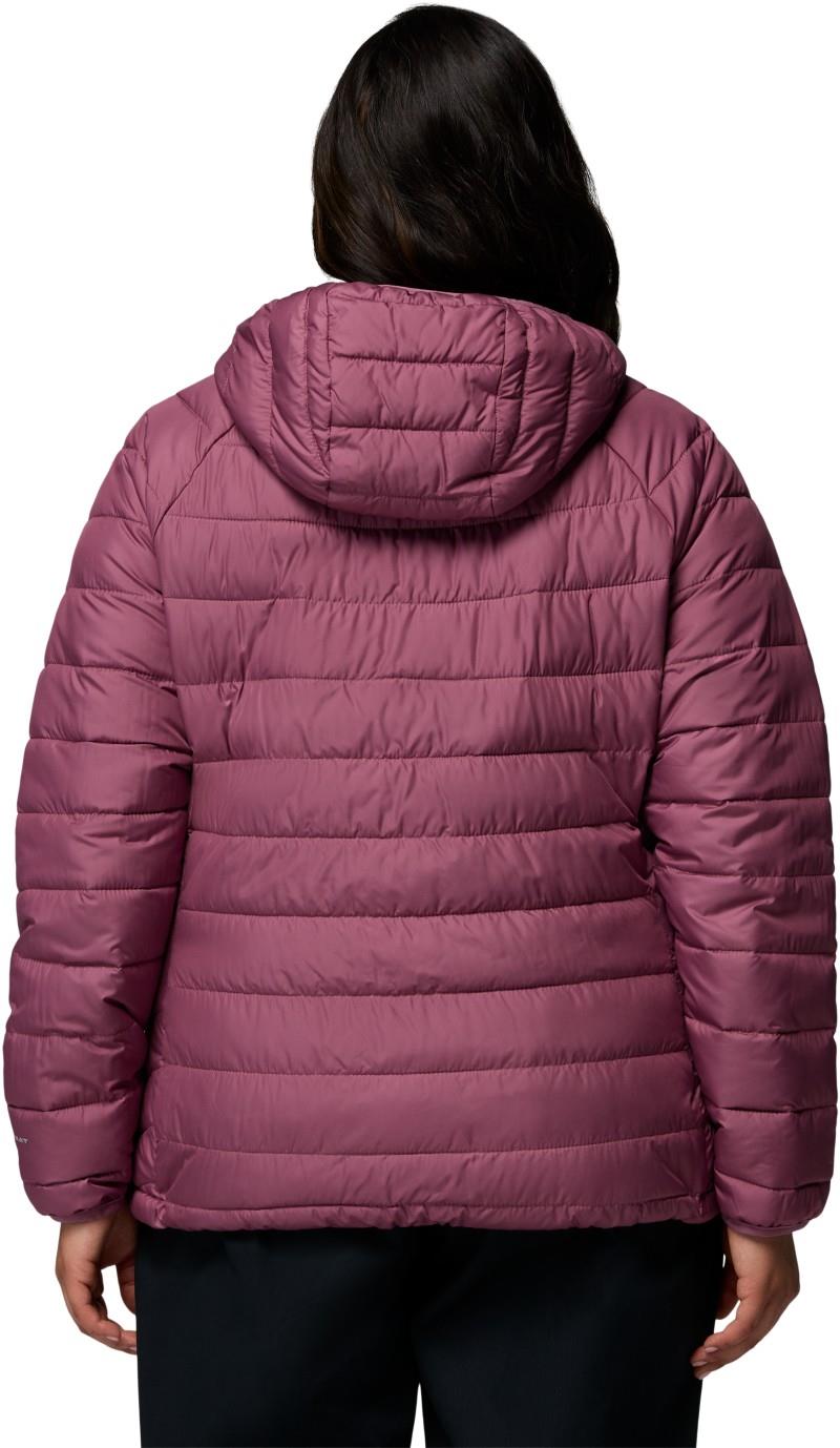 Powder Lite II Hooded Jacket, Extended - Womens - antique mauve 1