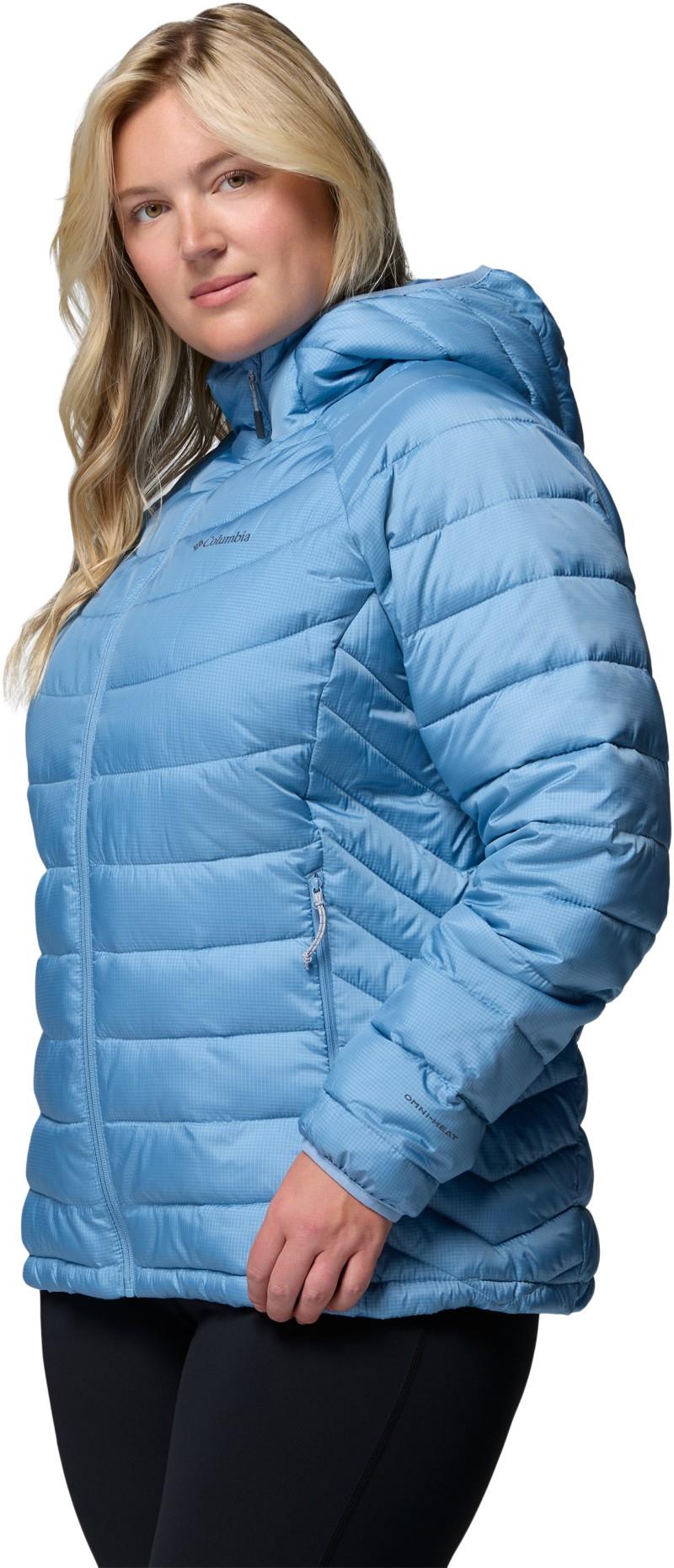Powder Lite II Hooded Jacket, Extended - Womens - rainy day ripstop 1