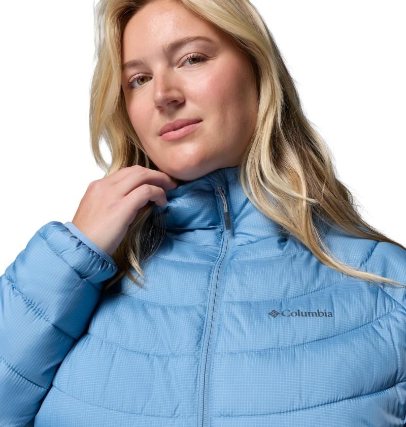 Powder Lite II Hooded Jacket, Extended - Womens - rainy day ripstop 1