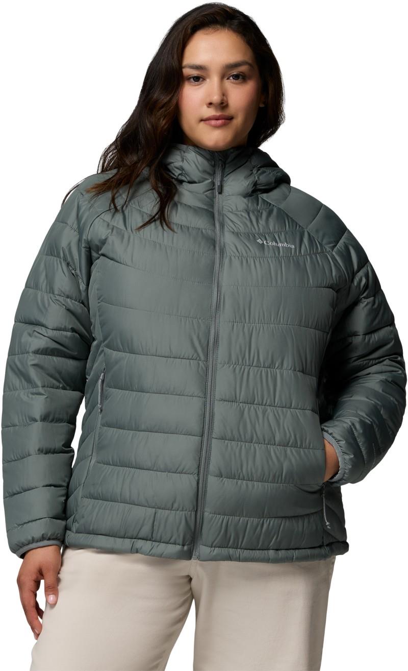 Powder Lite II Hooded Jacket, Extended - Womens - sedona sage 1