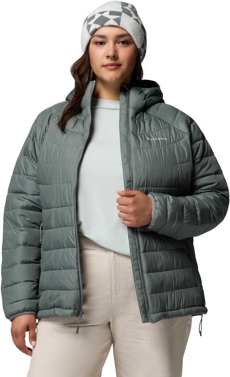 Powder Lite II Hooded Jacket, Extended - Womens - sedona sage 1