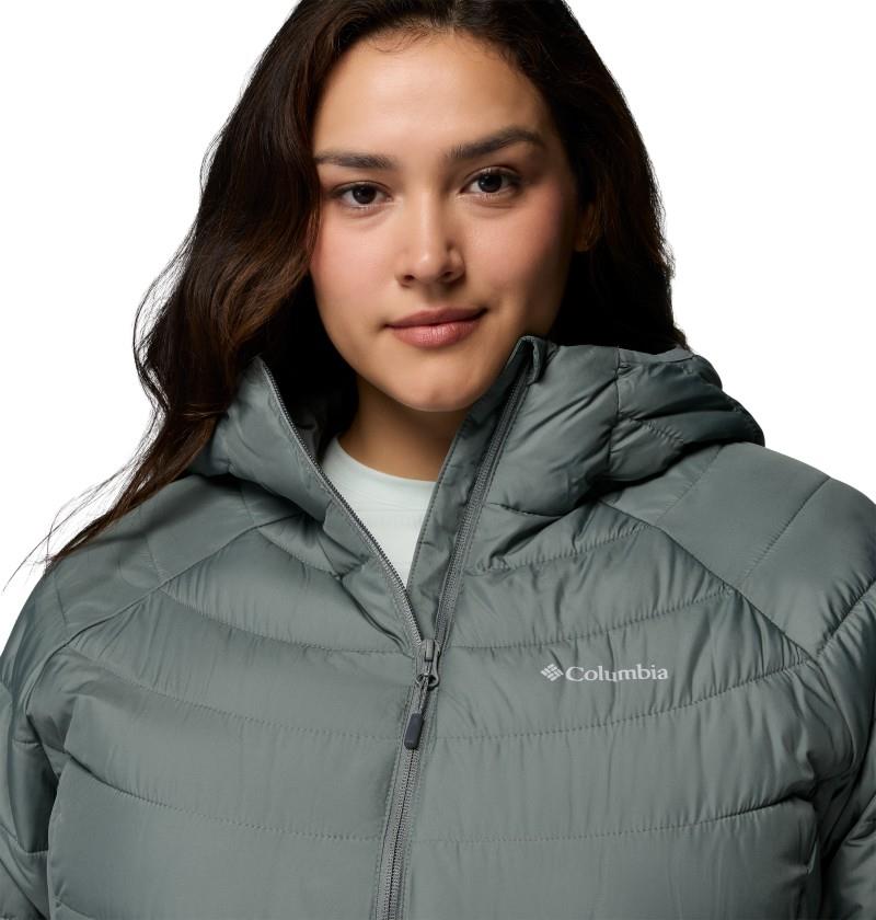 Powder Lite II Hooded Jacket, Extended - Womens - sedona sage 1