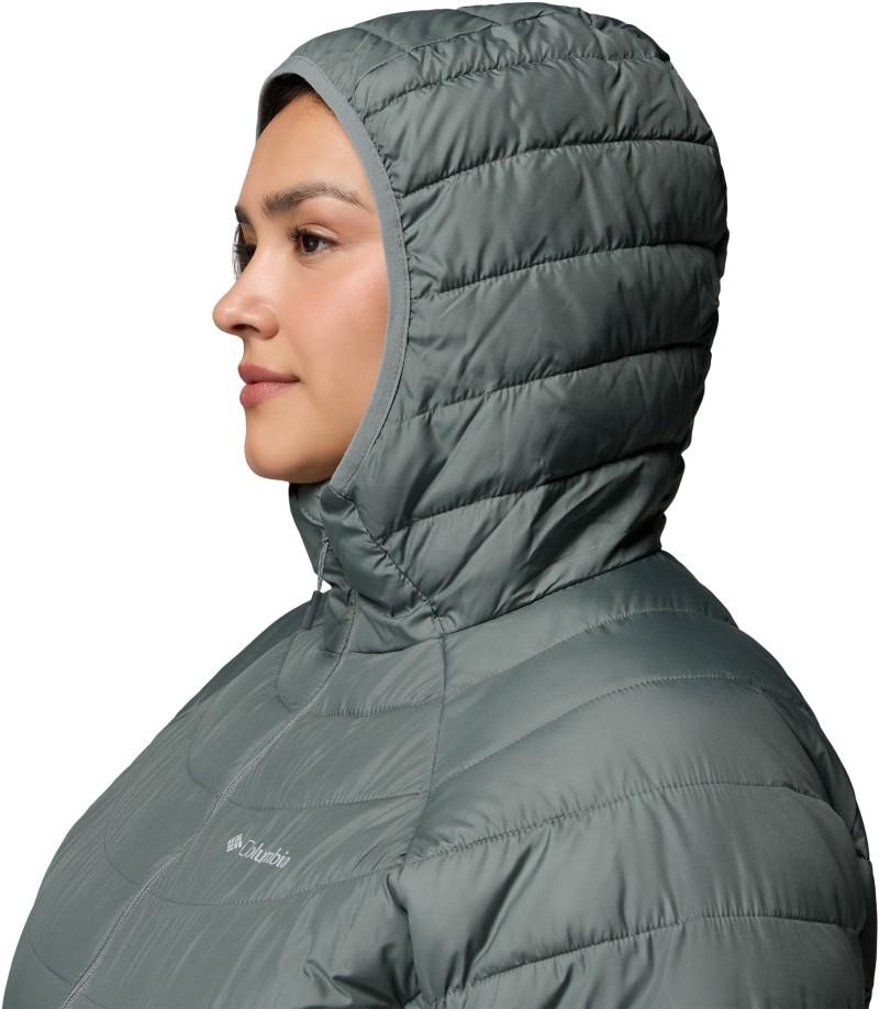 Powder Lite II Hooded Jacket, Extended - Womens - sedona sage 1
