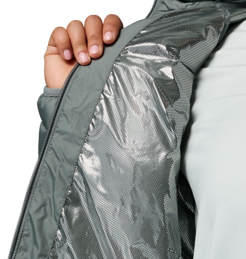 Powder Lite II Hooded Jacket, Extended - Womens - sedona sage 1