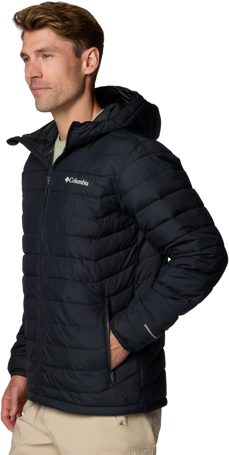 Powder Lite II Hooded Jacket, Tall - Mens - black 1