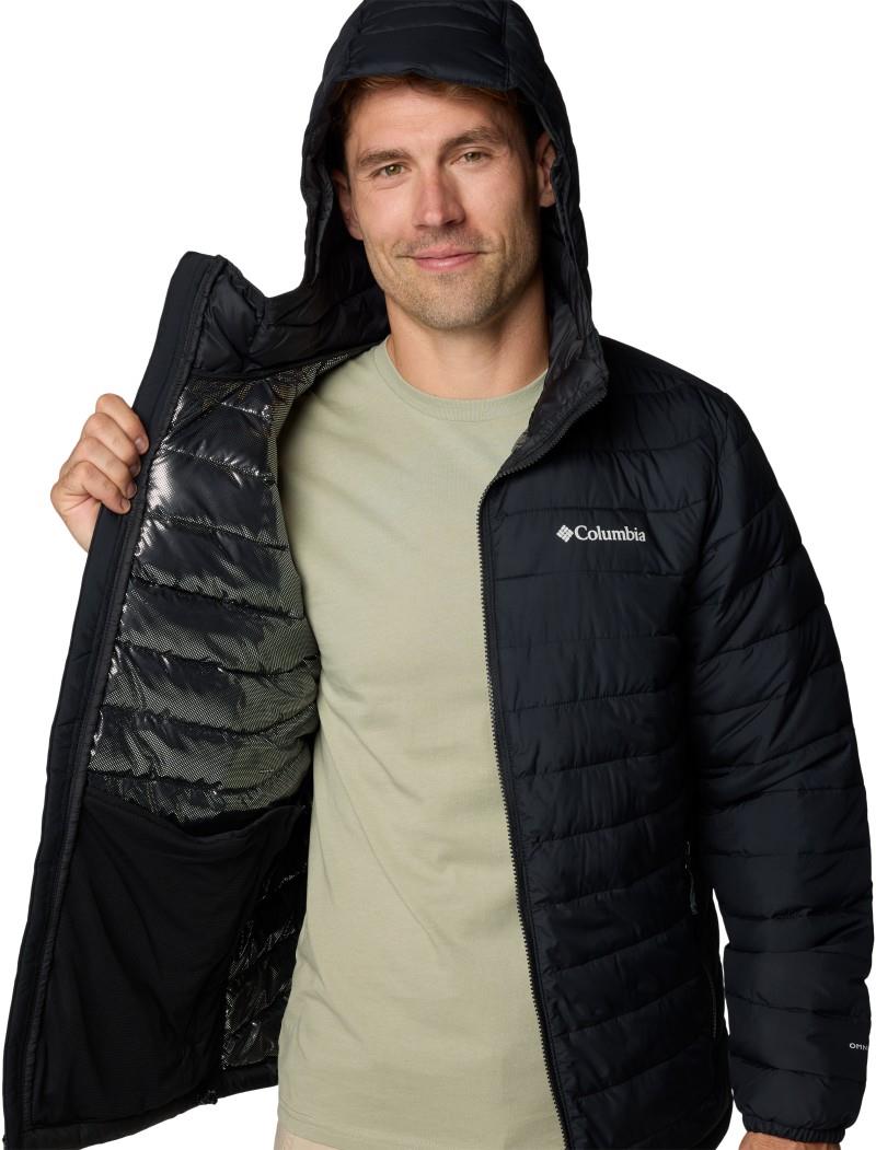 Powder Lite II Hooded Jacket, Tall - Mens - black 1