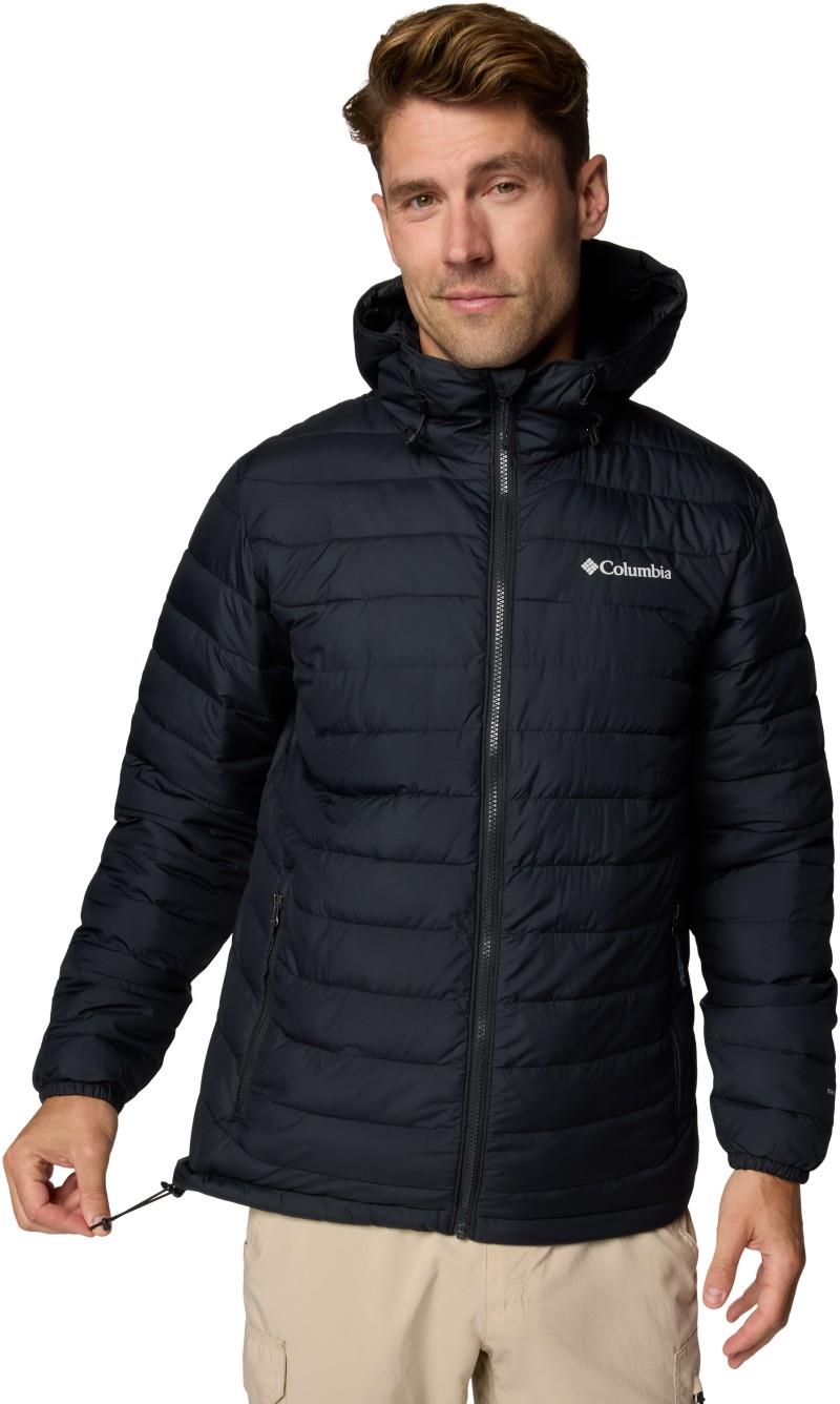Powder Lite II Hooded Jacket, Tall - Mens - black 1