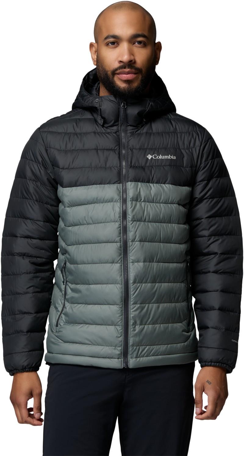 Powder Lite II Hooded Jacket, Tall - Mens - sedona sage / shark 1