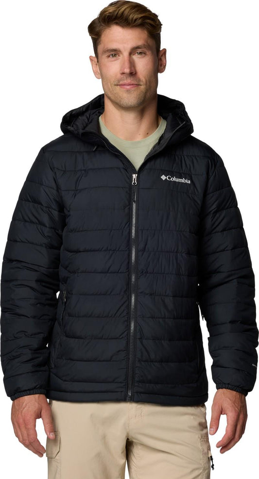 Powder Lite II Hooded Jacket - Mens - black 1