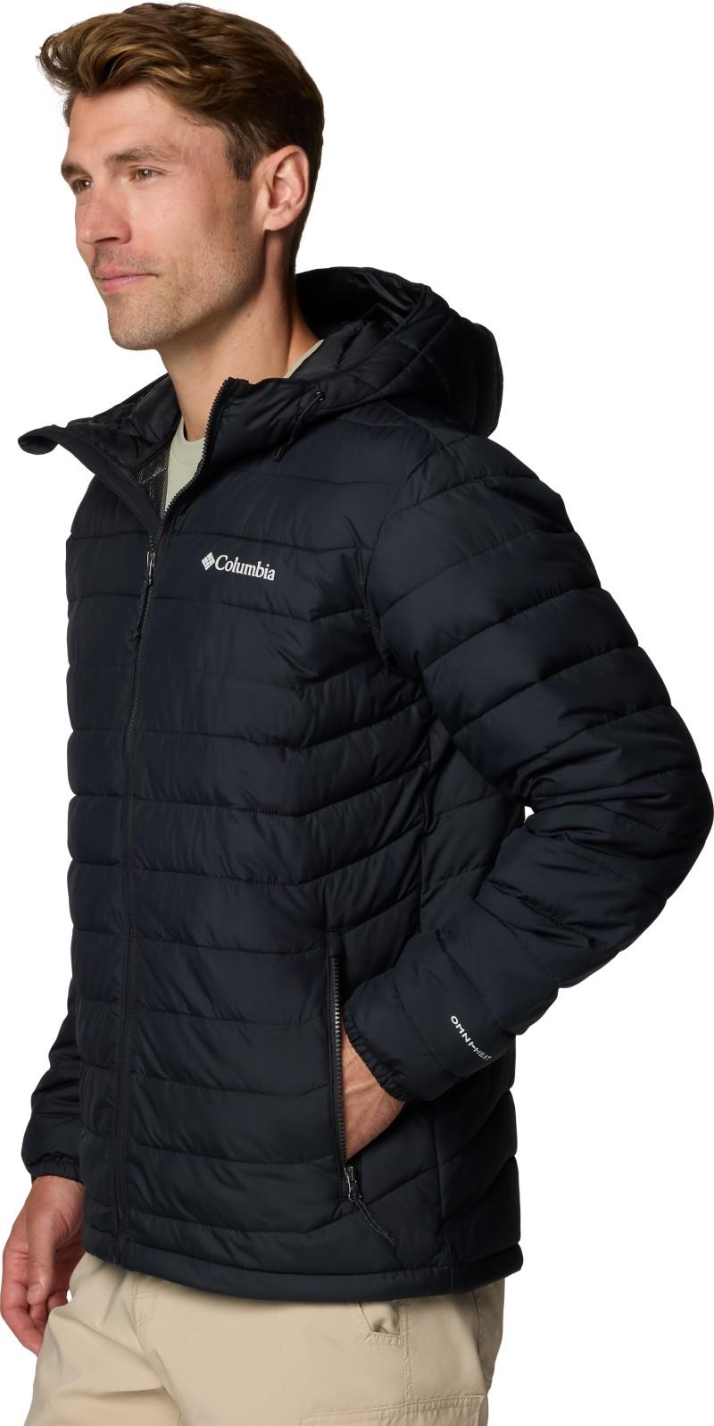 Powder Lite II Hooded Jacket - Mens - black 1
