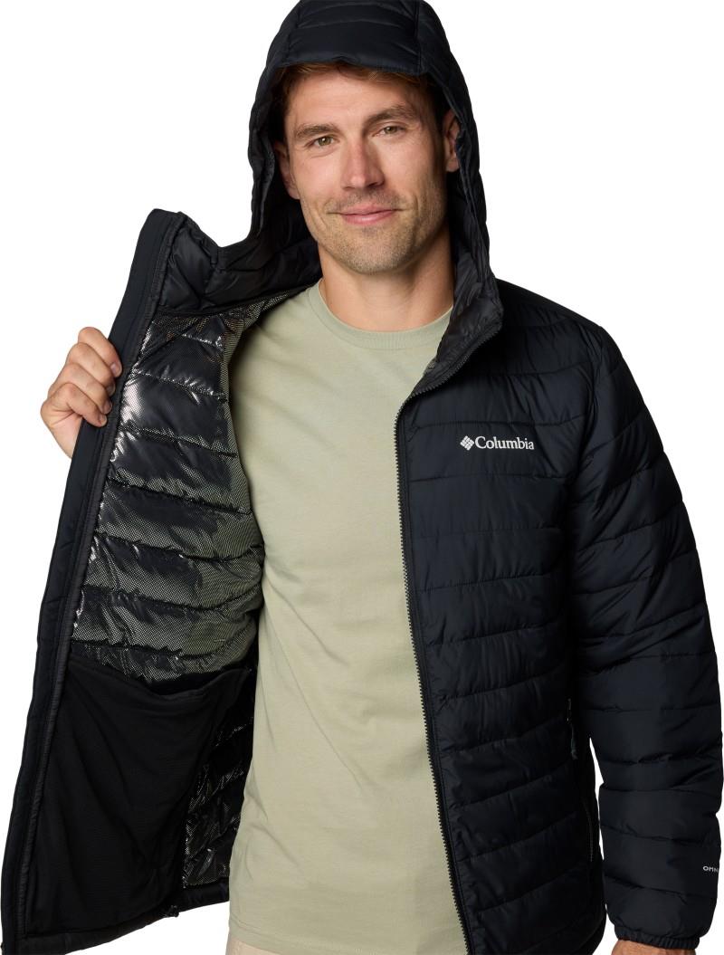 Powder Lite II Hooded Jacket - Mens - black 1